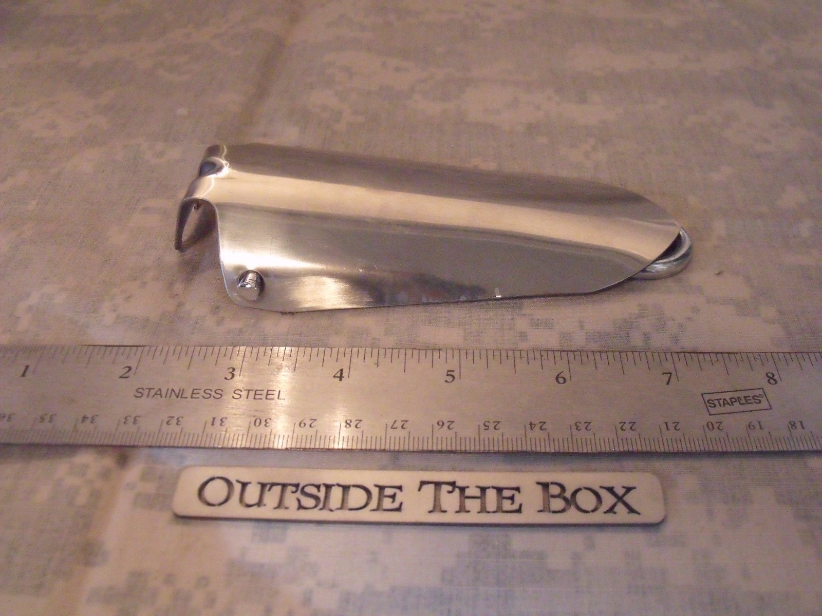 Emergency/Survival: Mini Folding Trowel – Stainless Steel w/ Nylon Carry Case