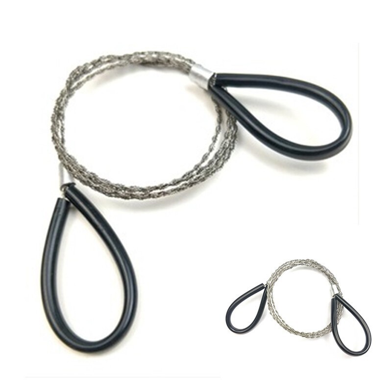 Steel Wire Portable Emergency Steel Rope Survival Gear Chain Saw Practical
