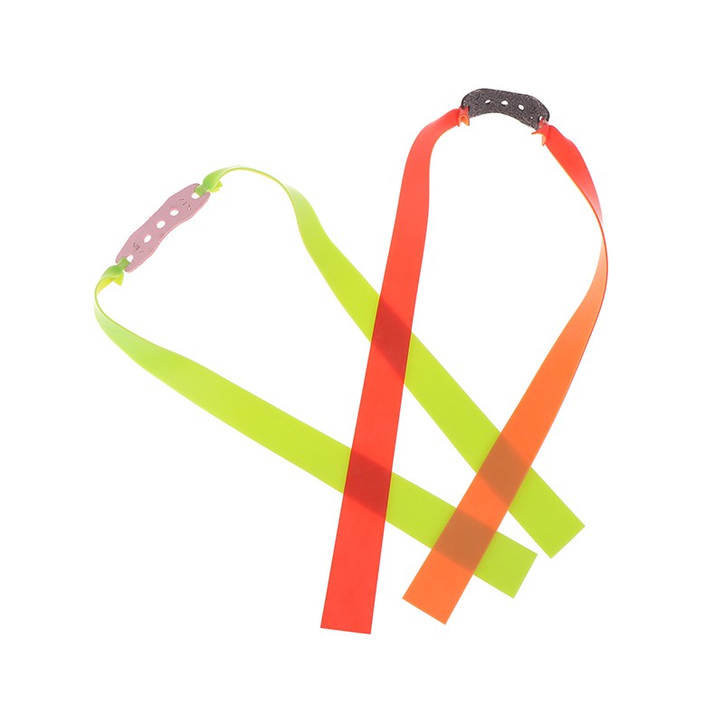 10Pcs Slingshot Flat Rubber Band 1.0mm Hunting Catapult Shooting Accessories