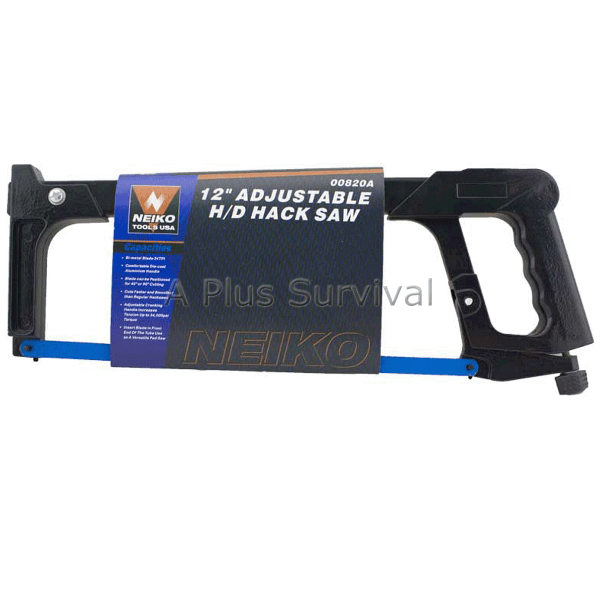 12″ Hack Saw Camping Hunting Survival Disaster School Work Emergency Kits