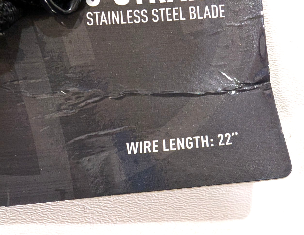 Ready Hour Commando Saw 22″ Durable 8-Strand Stainless Steel Blade – NEW
