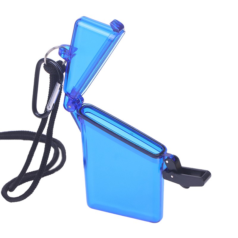 Outdoor Waterproof Pockets Key Money Storage Box Case Holder Plastic Case New