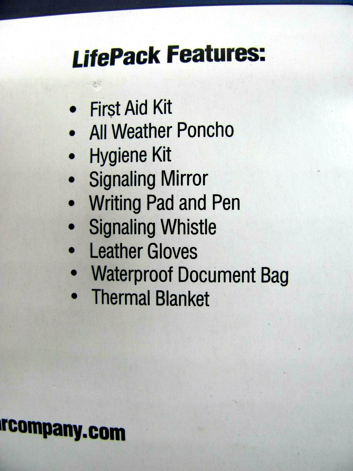 LIFE+GEAR..PERSONAL SAFETY KIT / PACK..FIRST AID..SURVIVAL..GEAR..NEW IN BOX