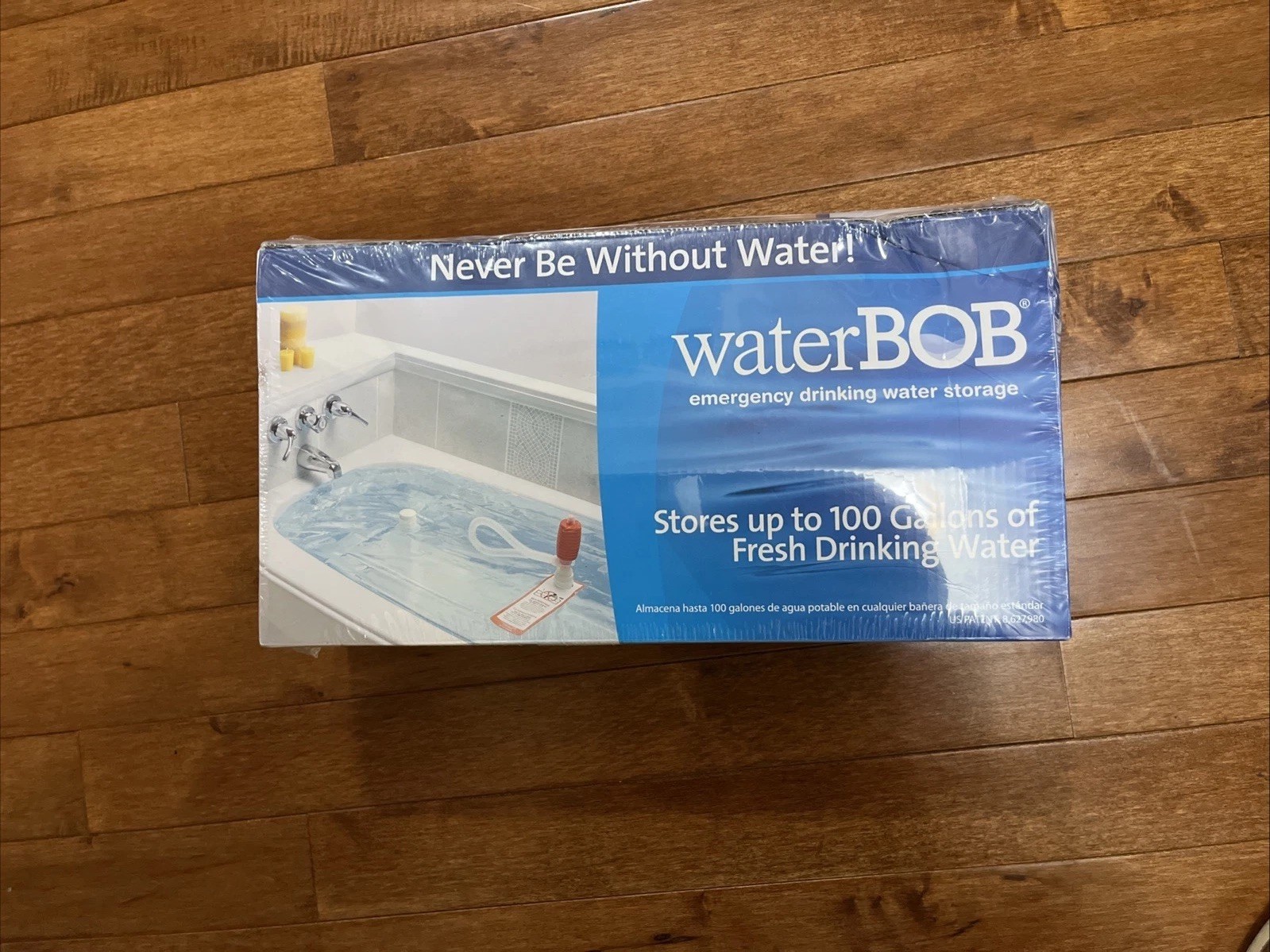 New WaterBOB Emergency Drinking Water Storage Survival 100-Gallons Kit Sealed