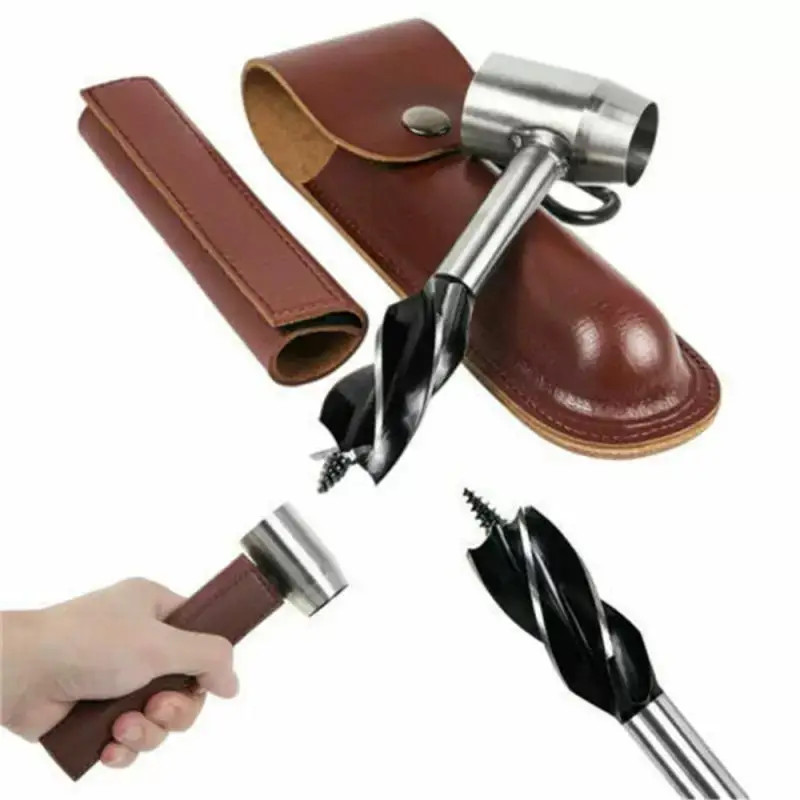 Auger Wrench Protective Sleeve Outdoor Survival Hand Drill Survival Gear Sports