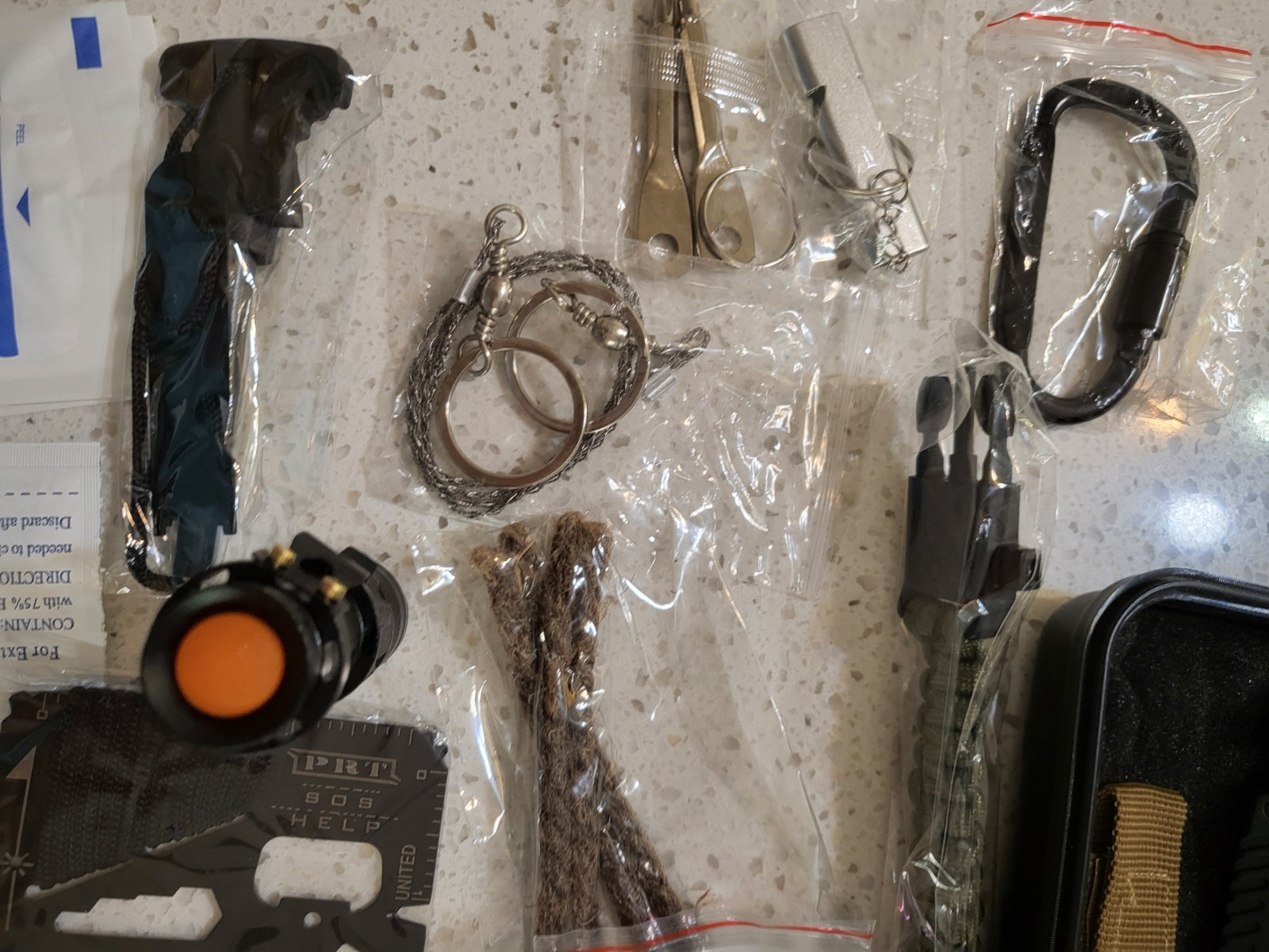 22-in-1 Survival Kit – First Aid Gear Camping Hiking Hunting