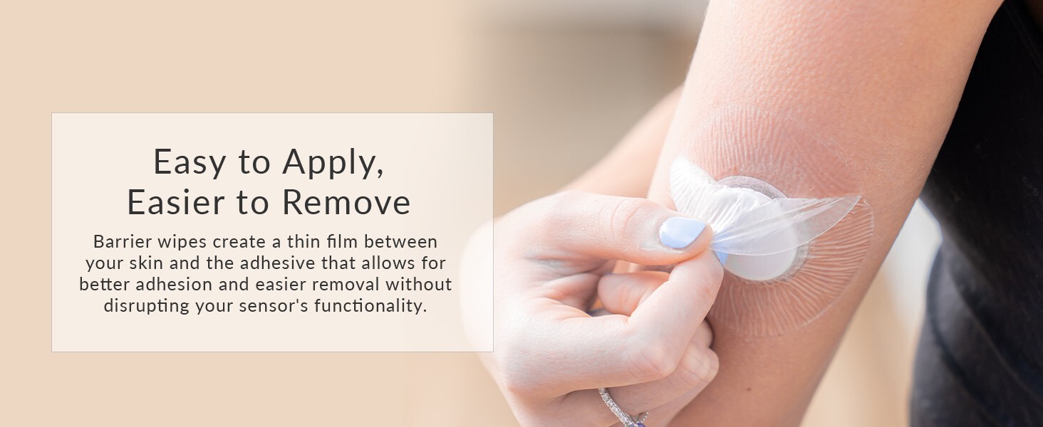12 Transparent Waterproof Patches for Libre 1, 2, 3 CGM Sensors + 12 prep wipes