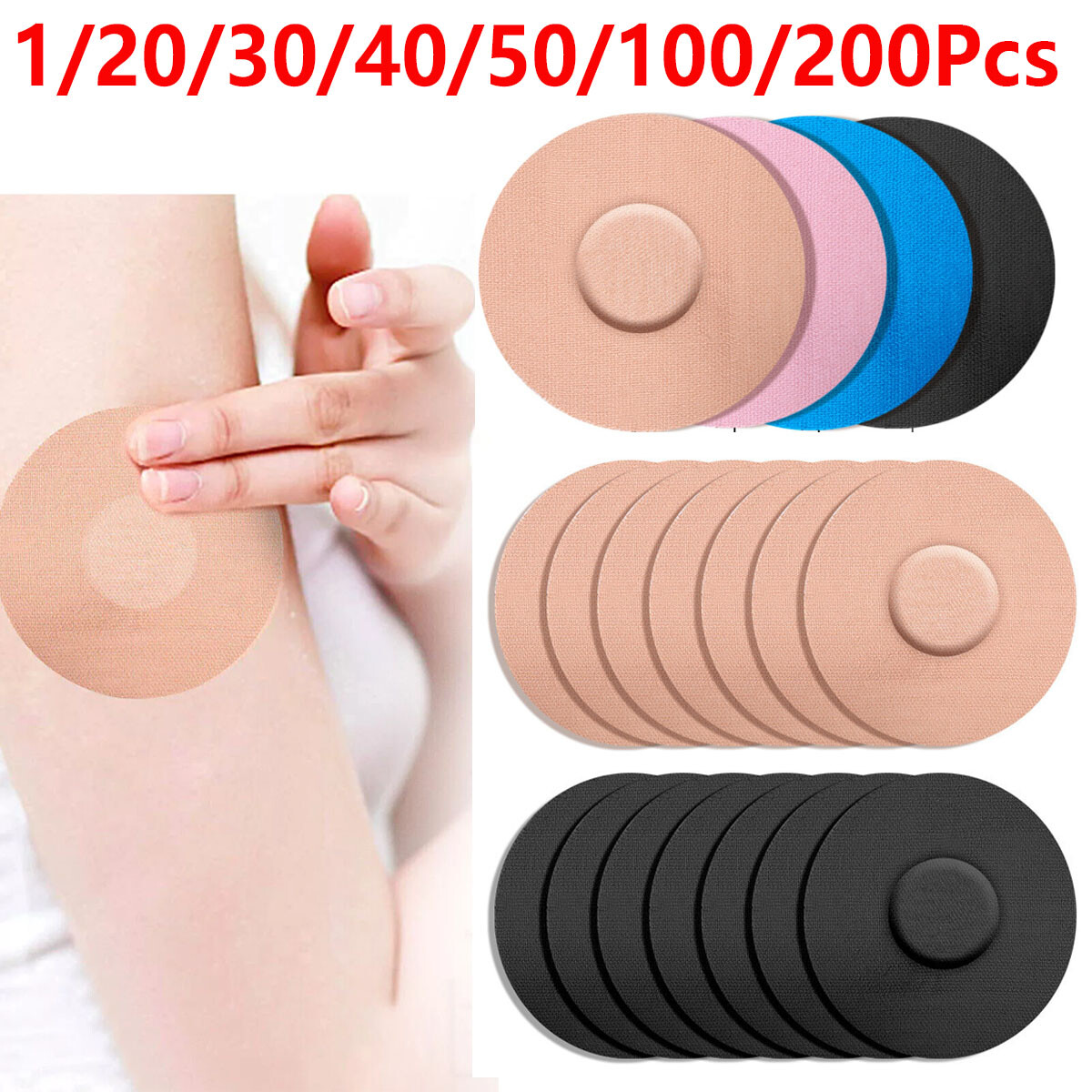 Adhesive Patches Sensor Covers Waterproof Protection Sticker For Freestyle Libre