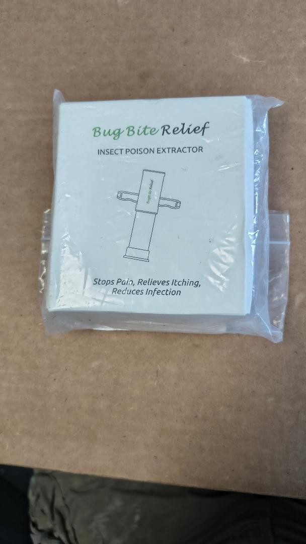 2 PK Bug Bite Relief Insect Poison Remover Suction Tool For Insect Bite Sting
