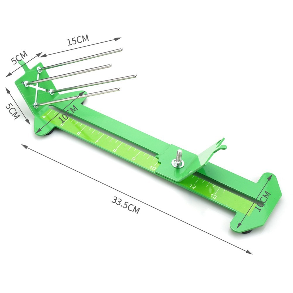 For DIY Bracelet Making Adjustable Metal Rope Braiding Tool for Crafts
