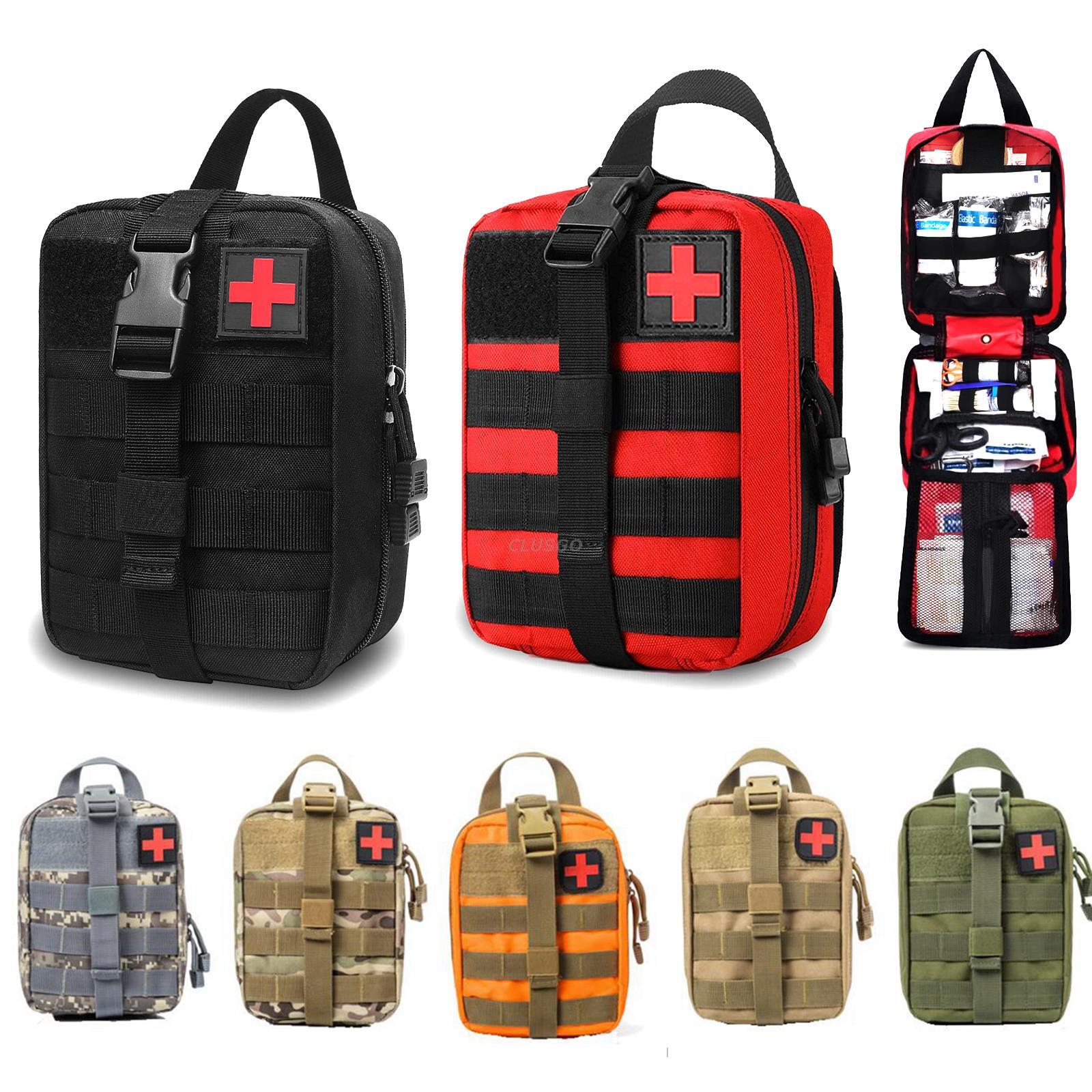 Tactical Molle 1000D Nylon First Aid Pouch Big Capacity EMT Rip-Away Ifak Pouch
