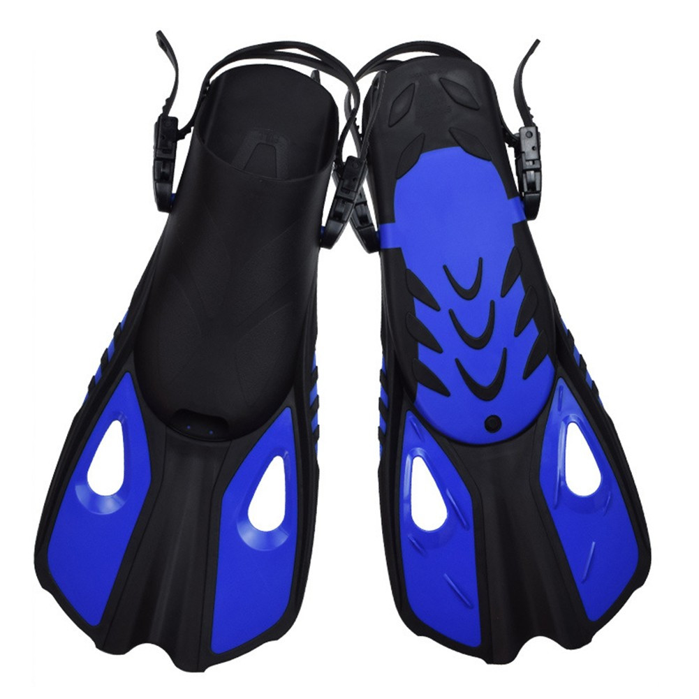 Snorkeling Set: Adjustable Mask, Dry Top Snorkel & Fins for Ultimate Comfort!