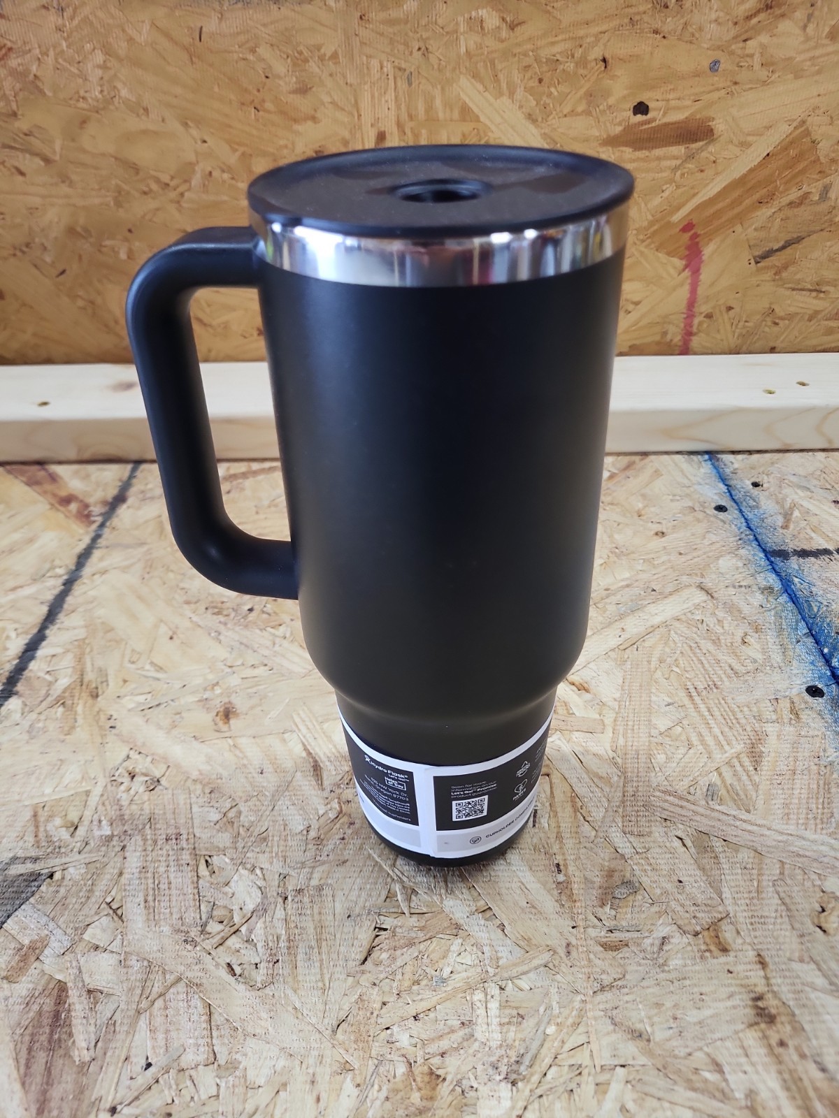HYDRO FLASK 40oz All Around Travel Tumbler Black (No Straw)