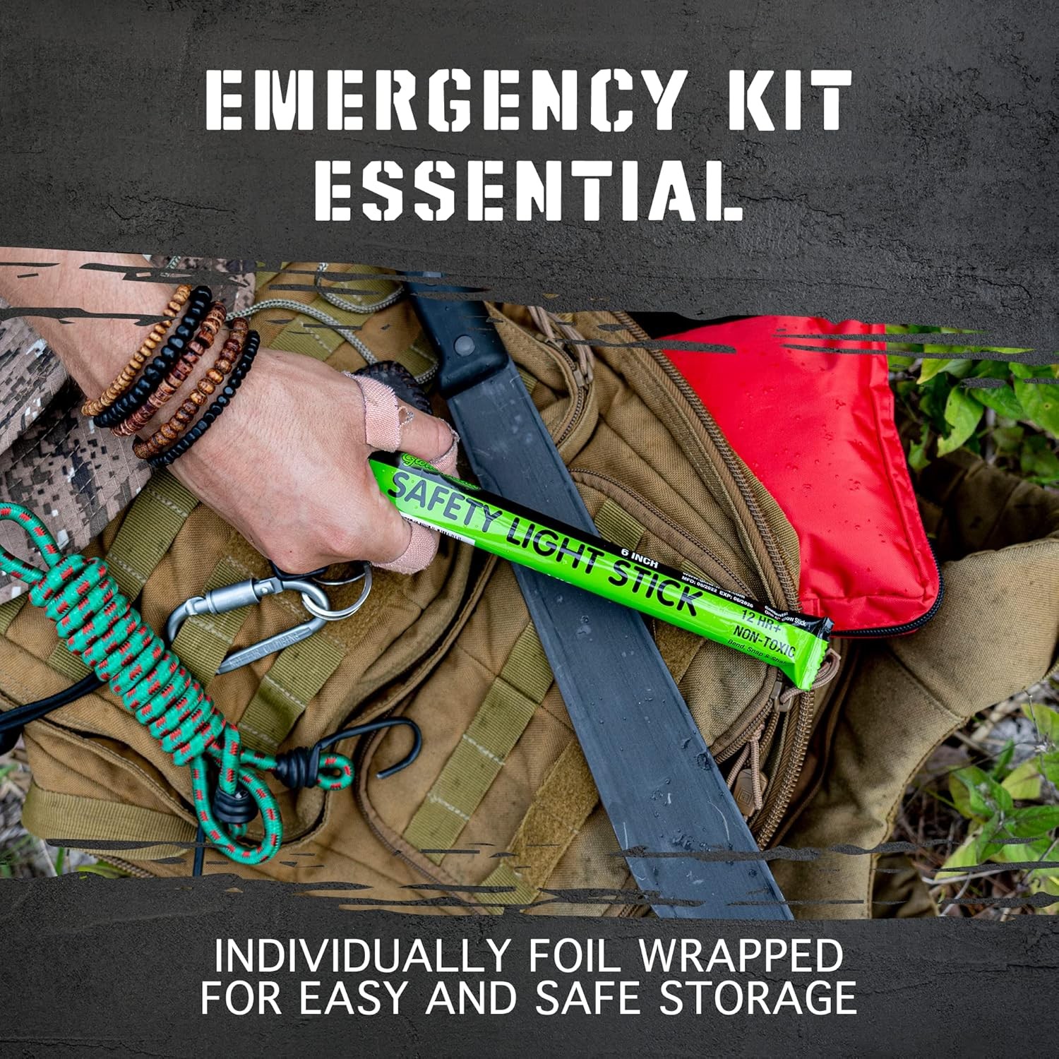 Emergency Glow Stick Lights 12 Hour Pack