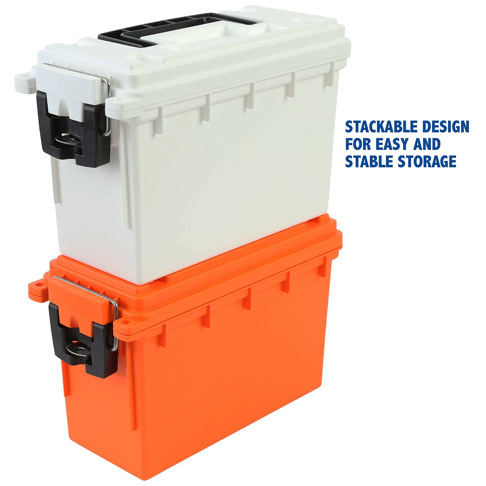 Sheffield 12680 Marine Storage Box, Dry Box 11.25″ L X 5″ W X 7.25″ H, Orange
