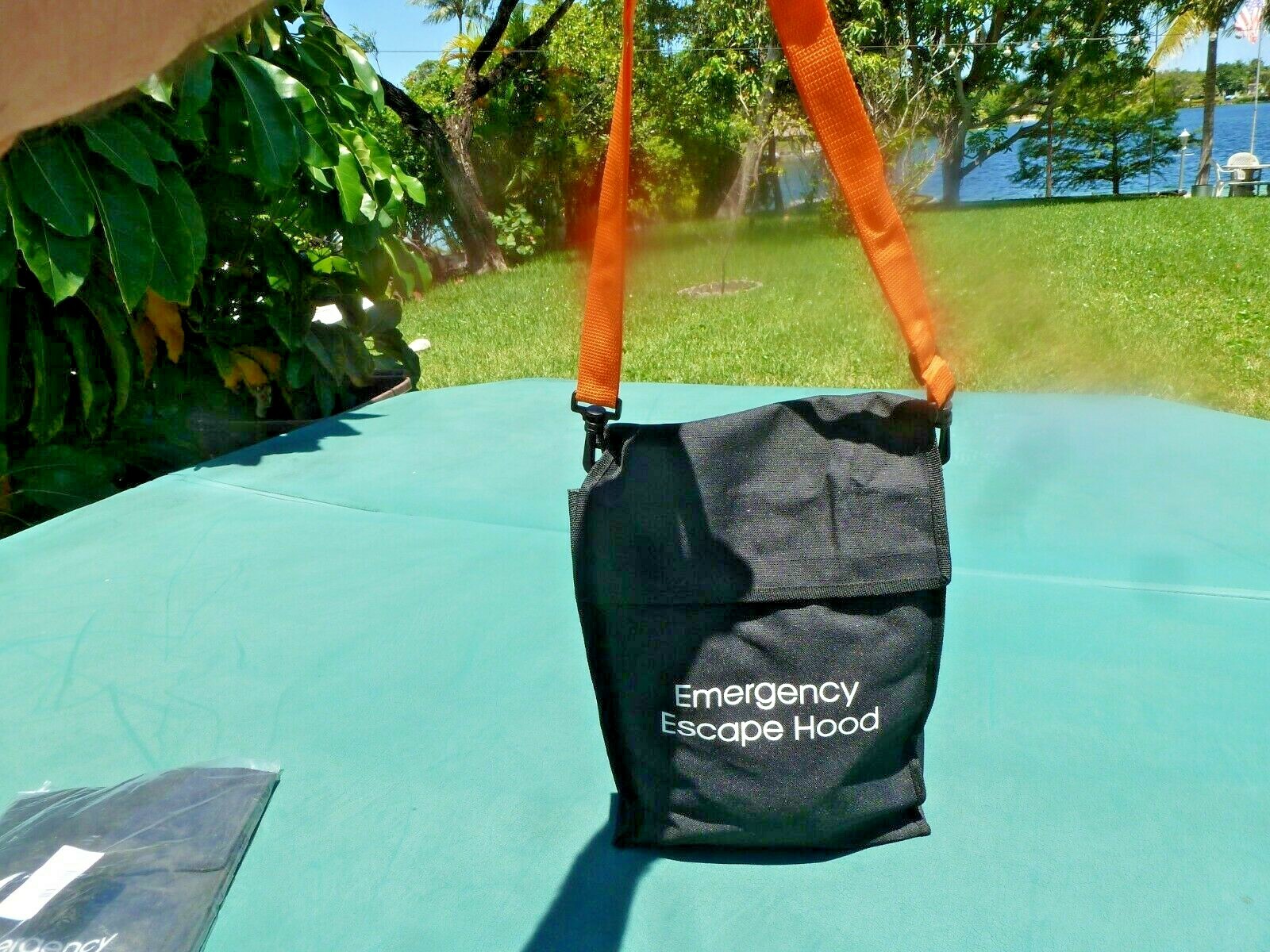 Emergency Escape Hood Bag With Carrying Straps Great For Anything! USA Shipper