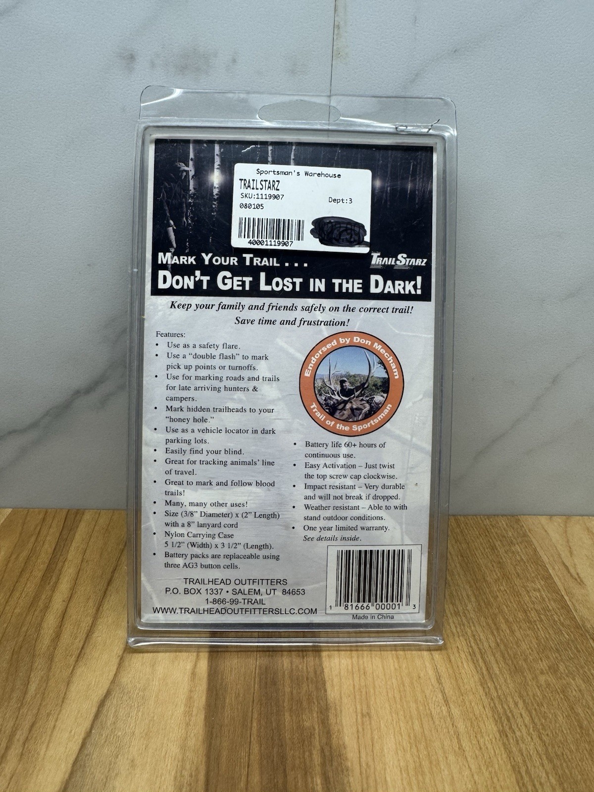 TrailStarz RealTree Hardwoods Set Of 5 Bright LED Flashing Trail Markers 1119907