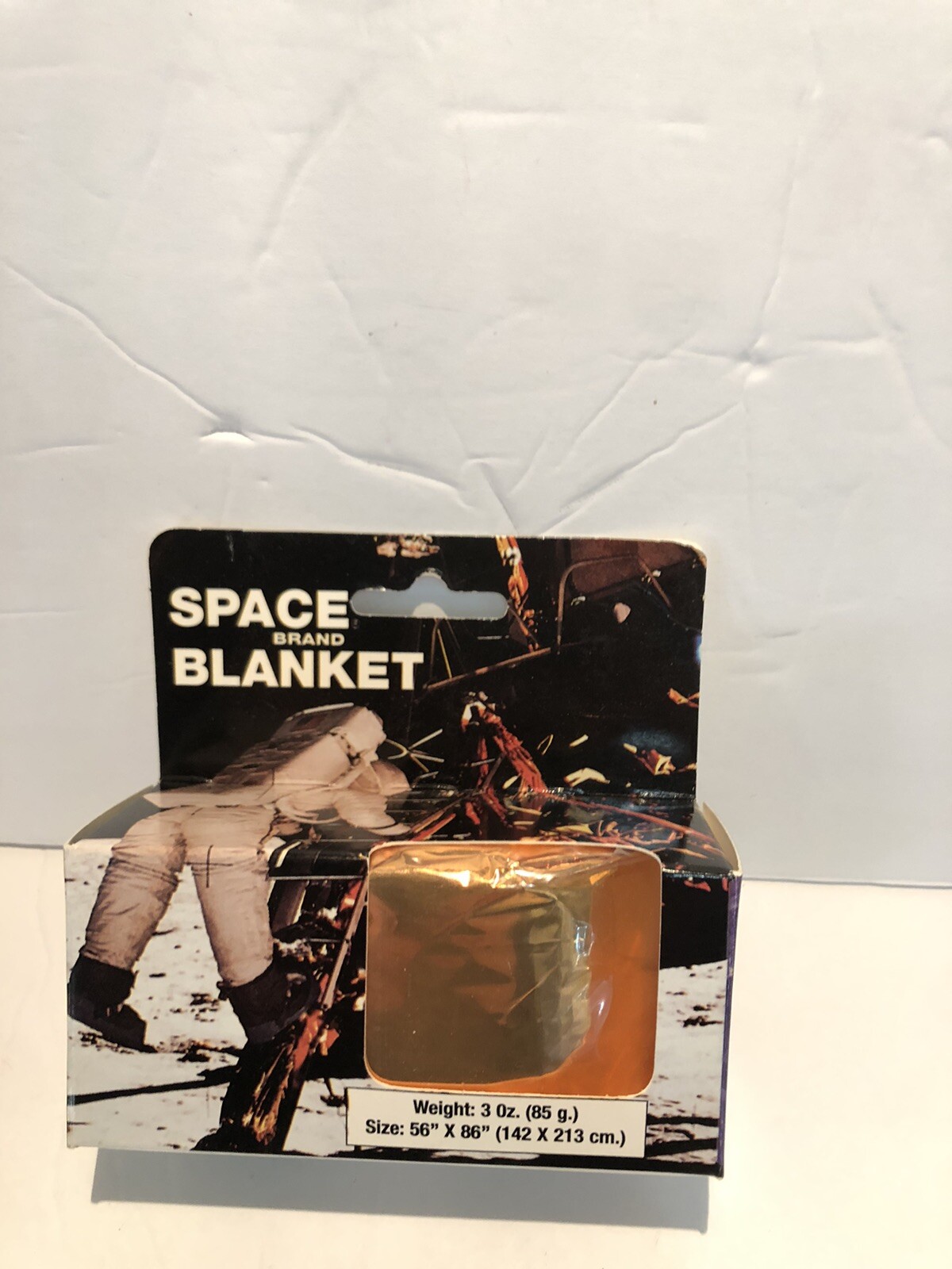 The Space Brand Emergency Blanket “NASA Spin-off” 56″ x 86″ Vintage