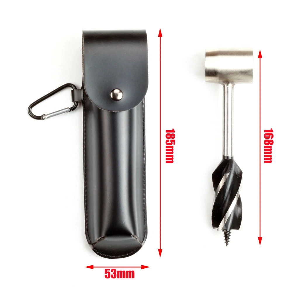 Drill Bit Protection Sleeve Auger Wrench Outdoor Survival Hand Drill Survival Ge