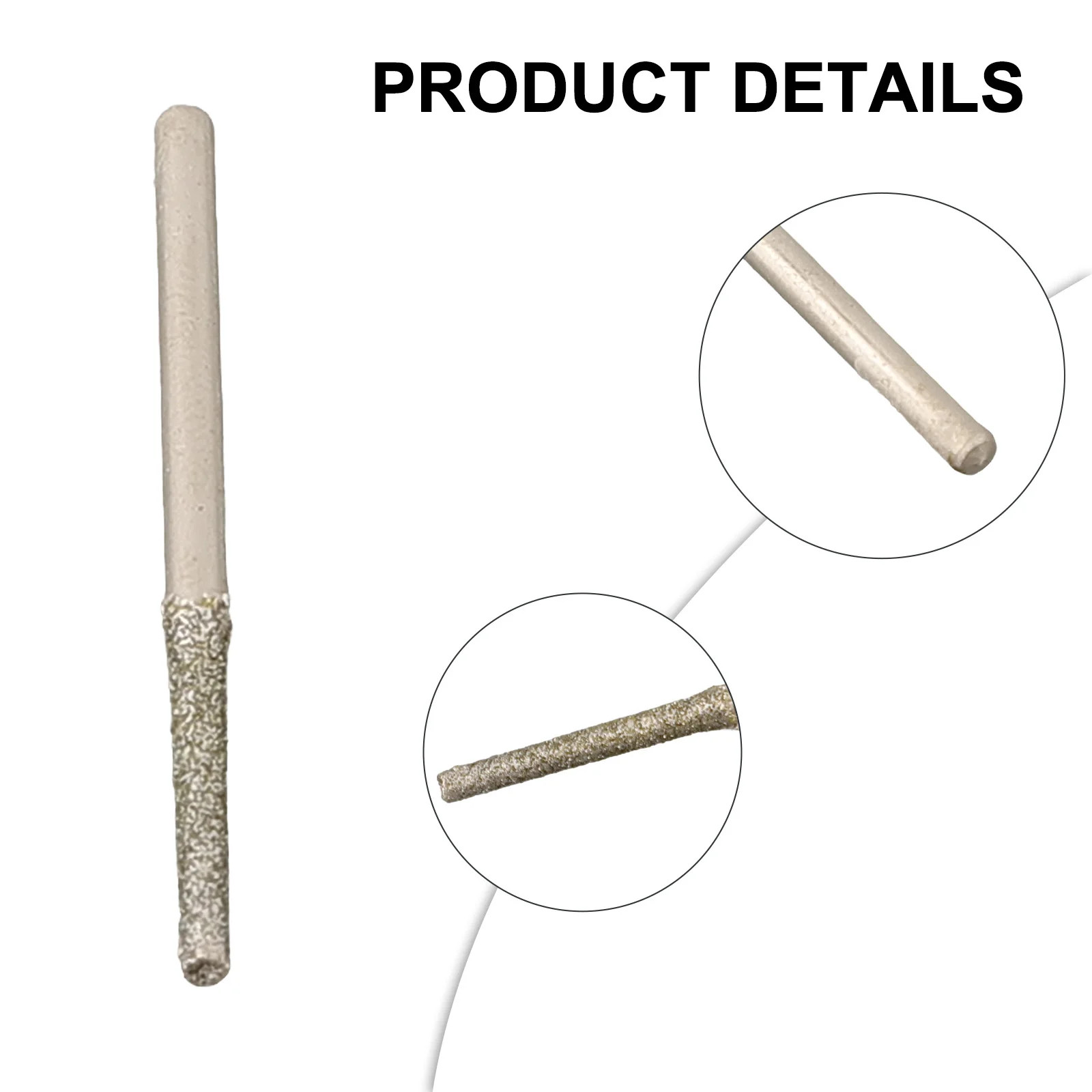 5pcs/set 0.8-2.5mm Drill Bits For Jade Jewelry Fiber Glass Porcelain Tile Drilli