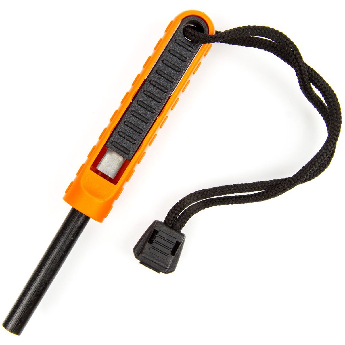 Exotac polySTRIKER XL Ultra-Light Ferrocerium Rod Firestarter – Blaze Orange