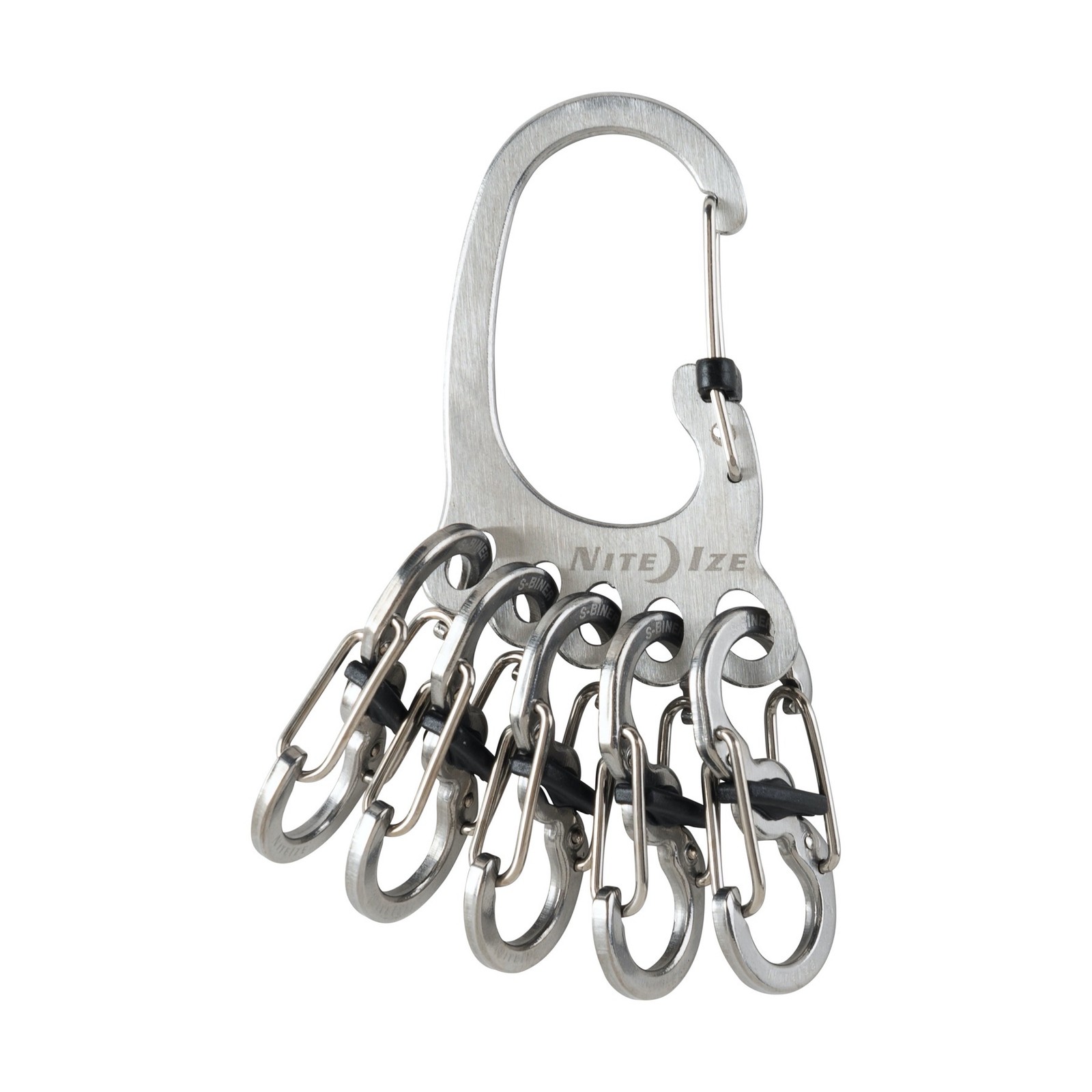 Nite Ize BigFoot Locker Stainless Steel KeyRack – Stainless (3-Pack)