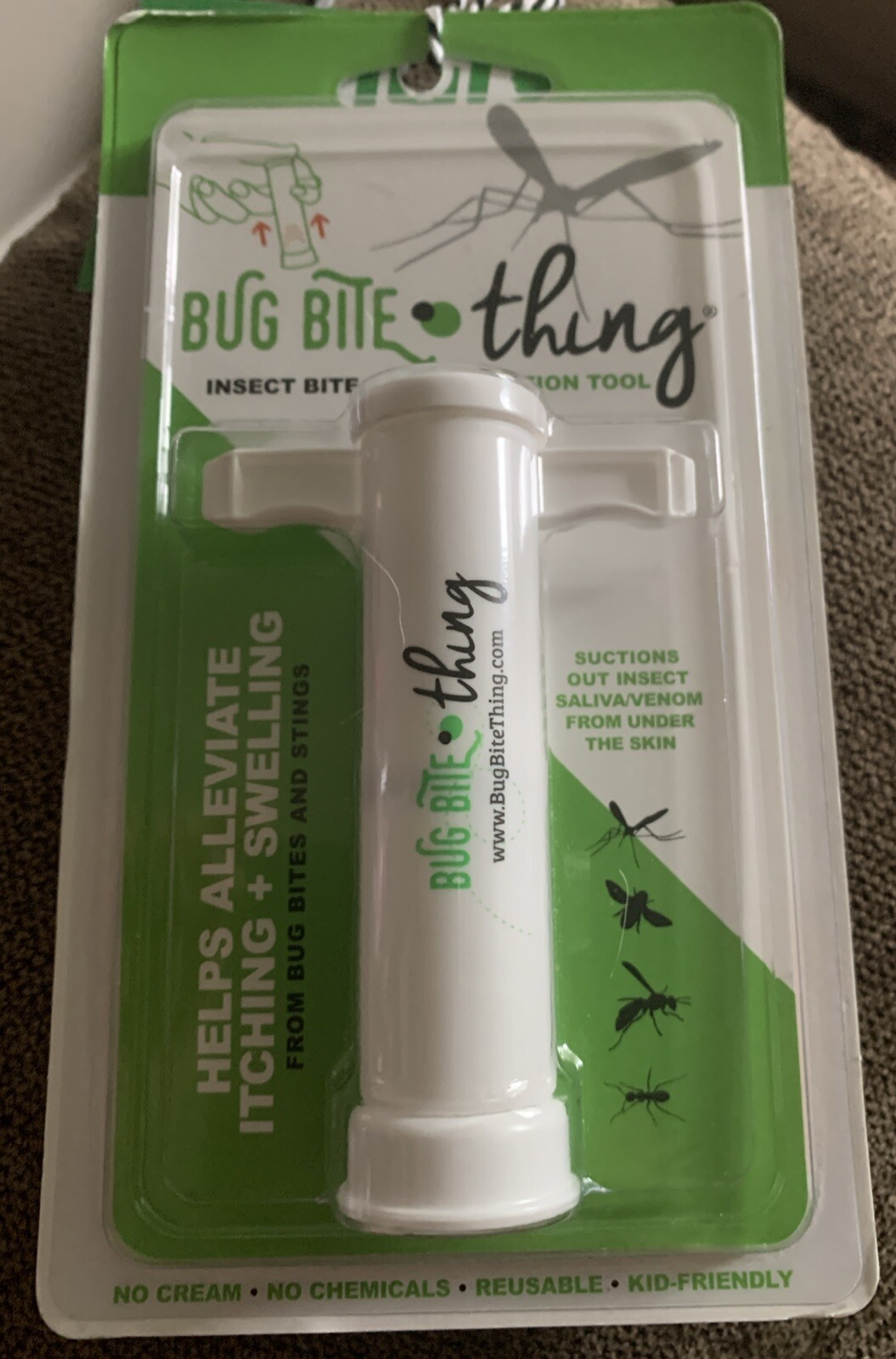 Bug Bite Thing Suction Tool Poison Remover Insect Bite and Sting – 1 Pack NEW