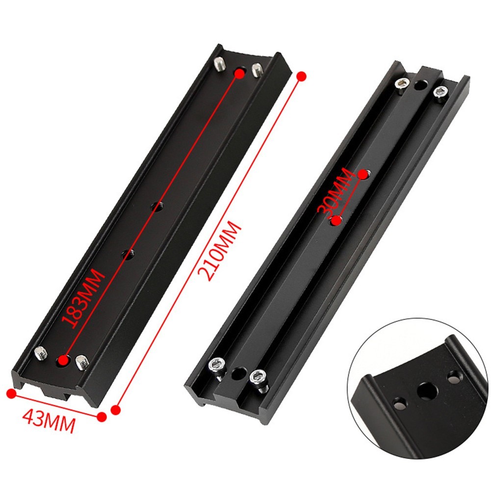 Astronomical Telescope Dovetail Plate Equatorial Mount Precise Hole Spacing