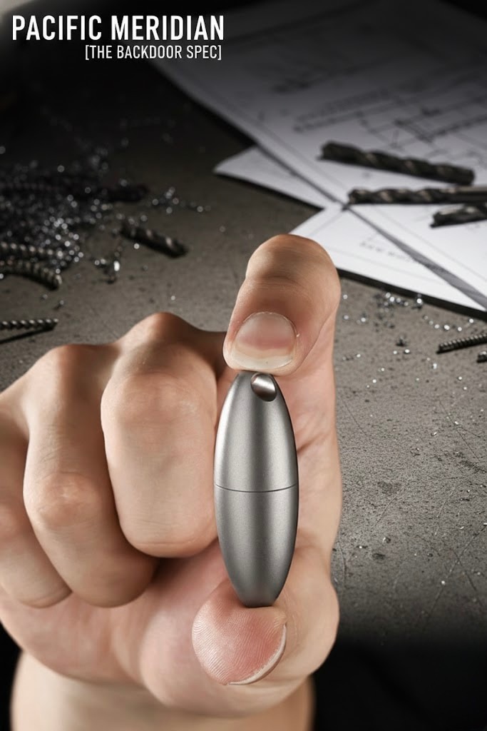 Aerospace Grade 5 Titanium EDC Capsule | Precision Survival Storage Box