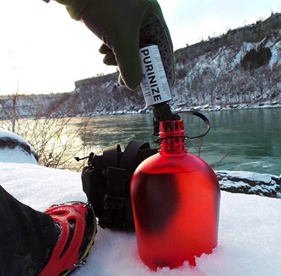 PURINIZE Natural Purifier Water Camping Travel Emergency Preparedness Survival