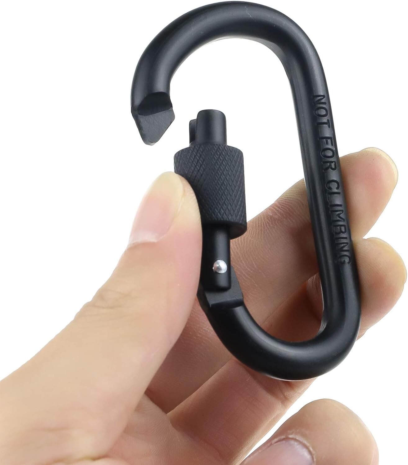 Camping power pack Aluminum D Ring Key Rings, Tree Hanger Gear(Bulk 3 Sets)