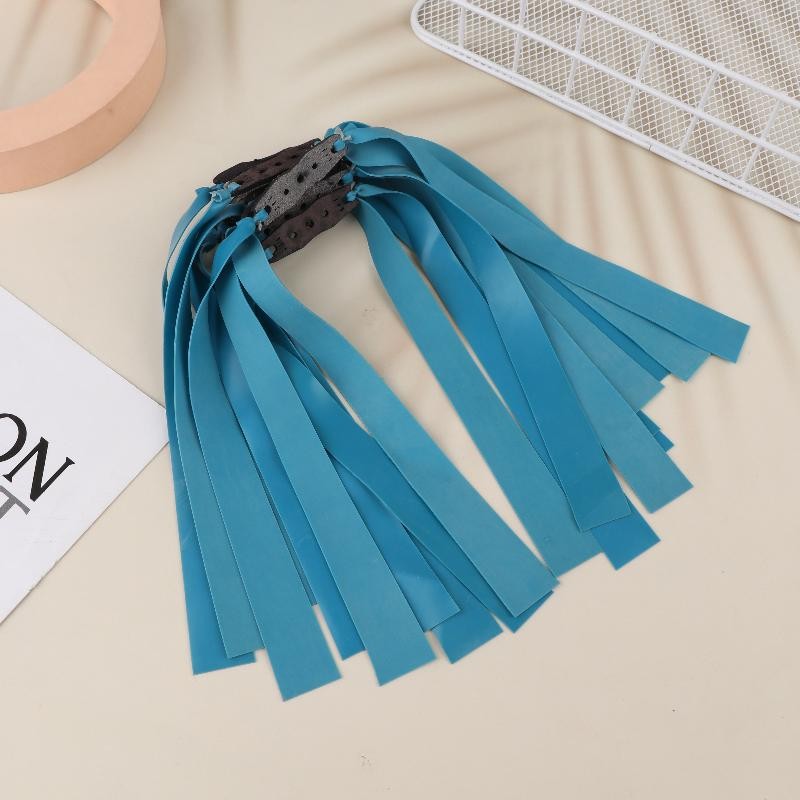 10Pcs Large Slingshot Hunting Powerful Flat Rubber Band 0.8/1mm High Elasticity