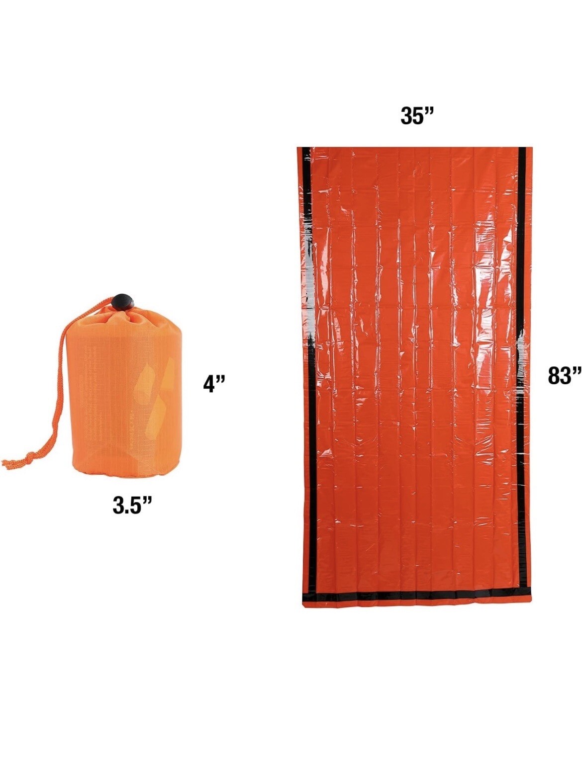 3 emergency sleeping bags by Prepared Patriot. Bivy Sack Survival.