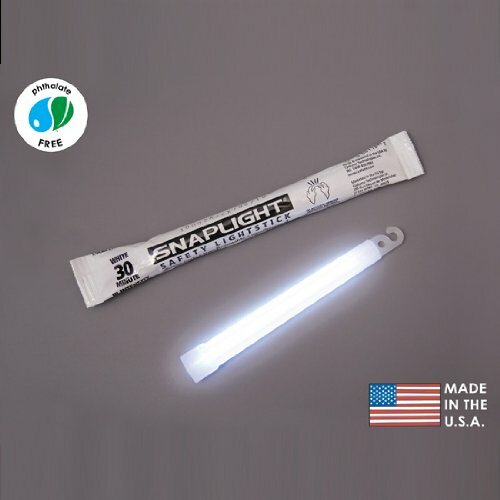 Lot 10 Cyalume White Snaplight Safety Lightsicks Prepper Bug Out Emergency 2024
