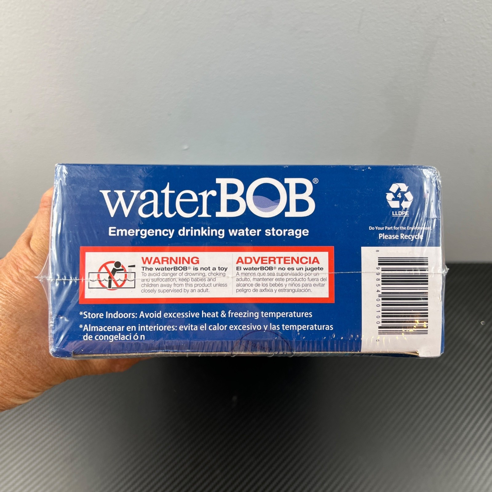 Water BOB Survival Emergency Drinking Fresh Water Storage 100-Gallons Kit Sealed