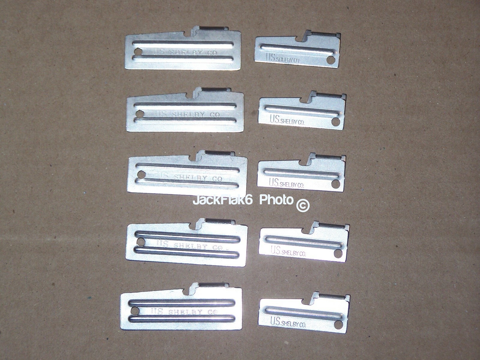 P38 & P51 Can Opener 10 Pack 5 Each Shelby Co USA for Survival Scout Camping