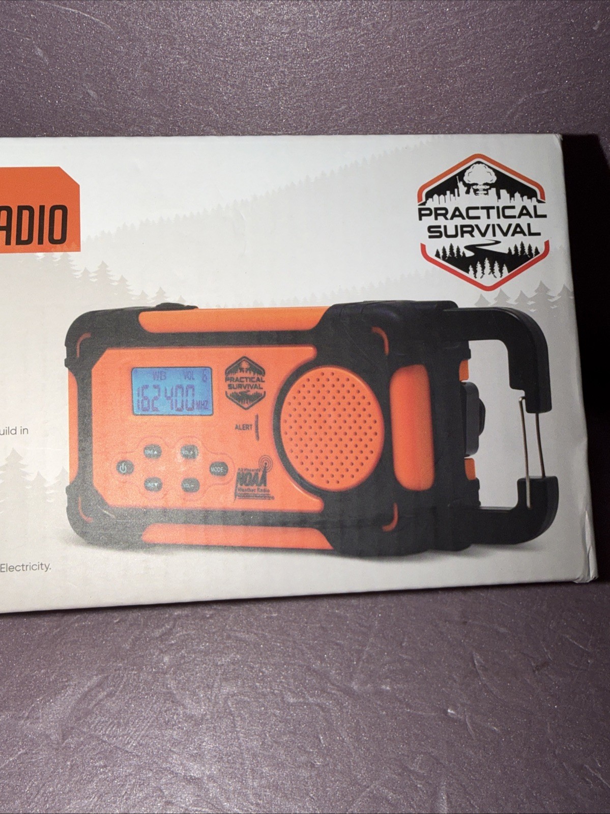 Multifunction Emergency Solar Hand Crank Radio/ Power Bank