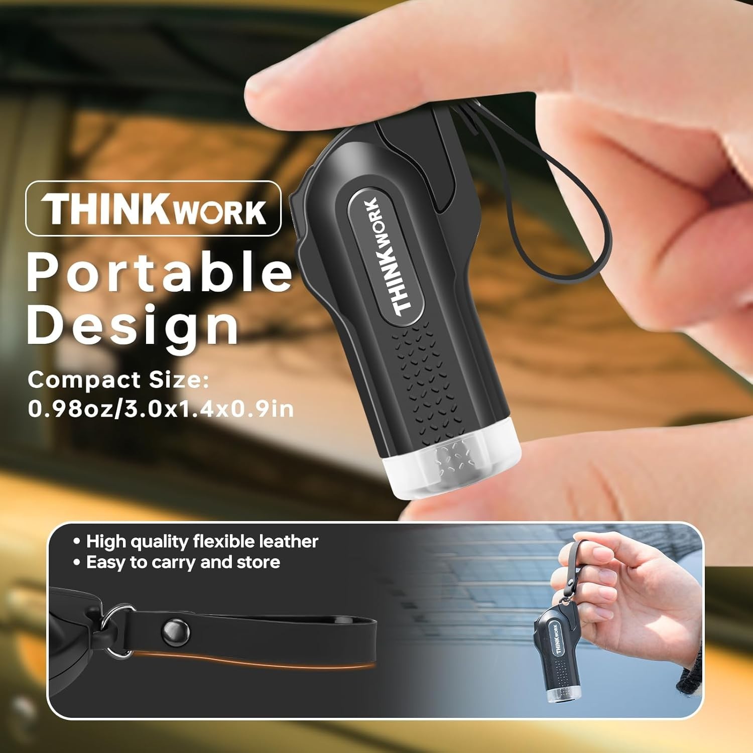 High-Grade Mini Window Breaker & Seatbelt Cutter for Vehicle Safety Emergencies