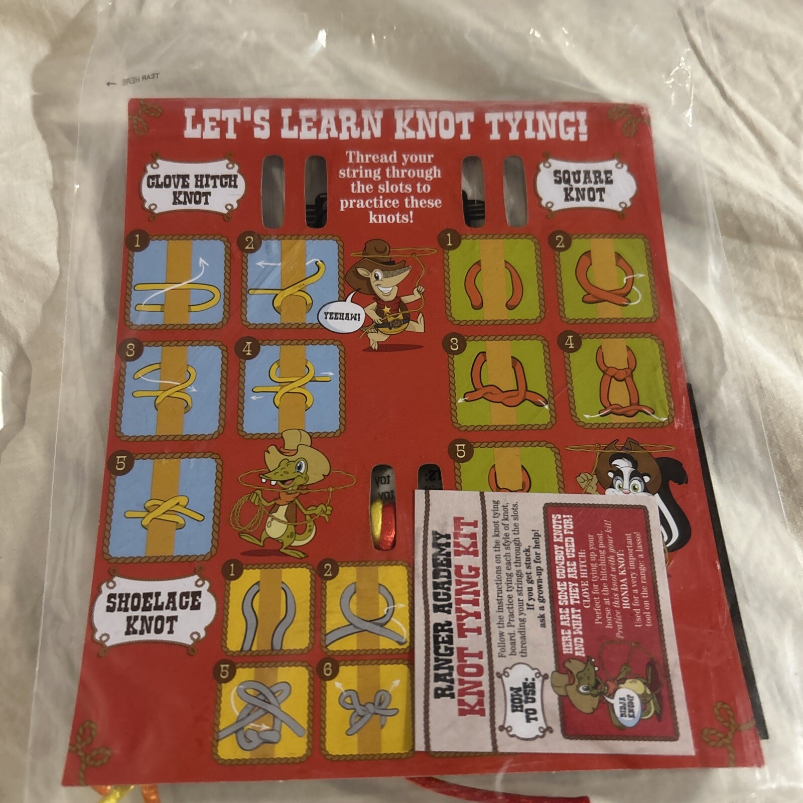 Rare Ranger Academy Knot Tying Kit Easy to Use New