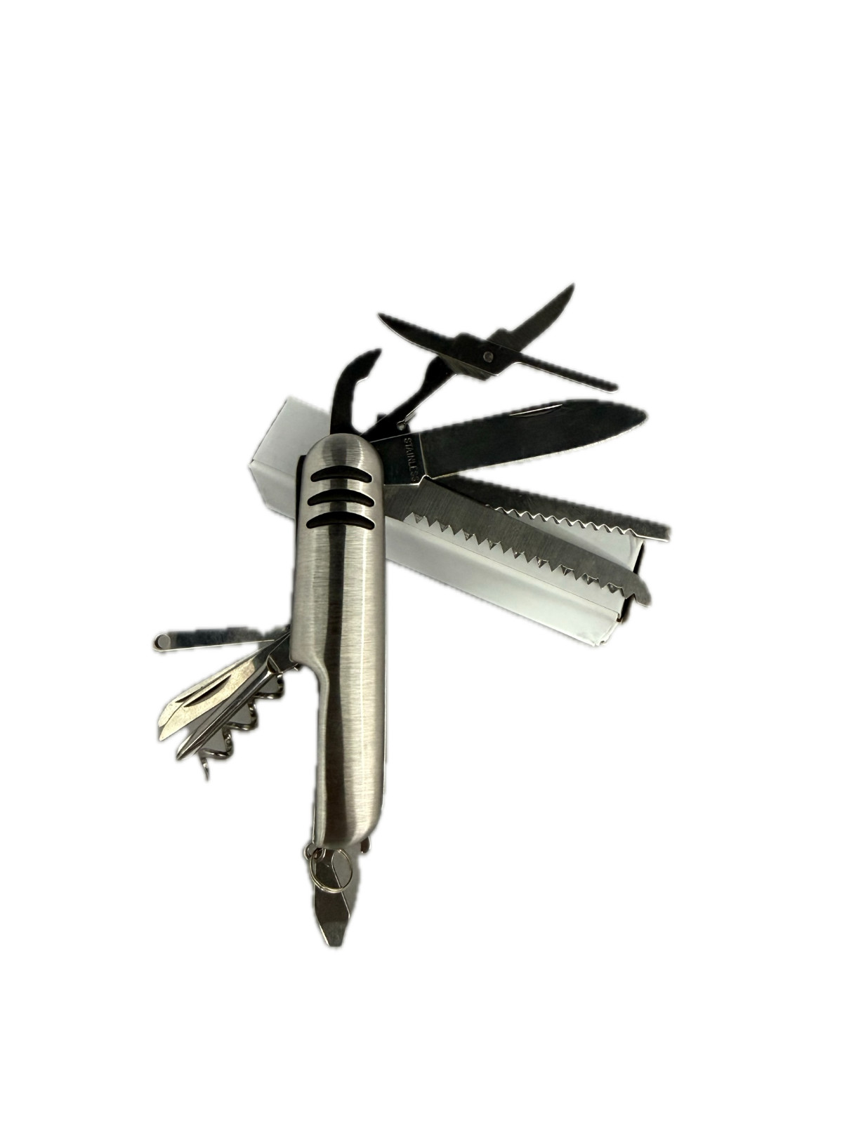 Multi Function Pocket Knife / Tool Stainless Steel with 11 features