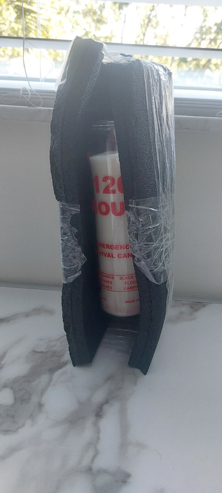 Emergency Candle, 120 hr Survival Candle A365 Made in USA Black outs Disaster *