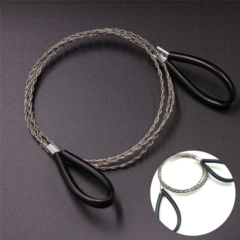 Steel Wire Portable Emergency Steel Rope Survival Gear Chain Saw Practical