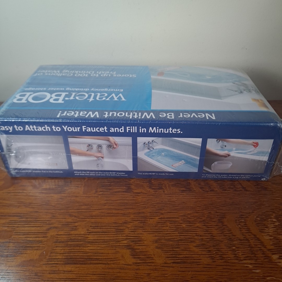 Water BOB Survival Emergency Drinking Fresh Water Storage 100-Gallons Kit