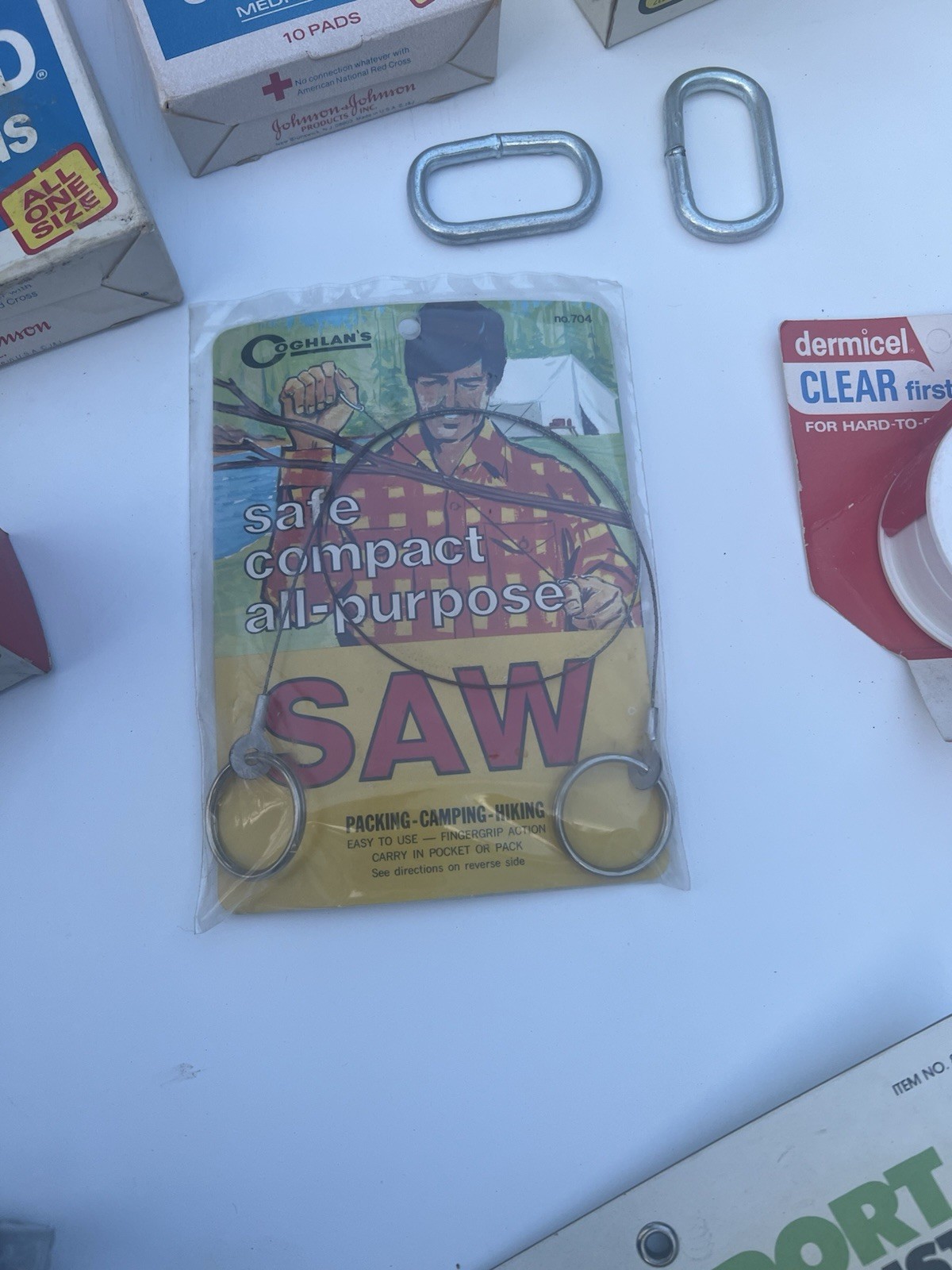 1970 Vintage Emergency Kit 25-Piece Set – Survival/First Aid Kit – $125 For All
