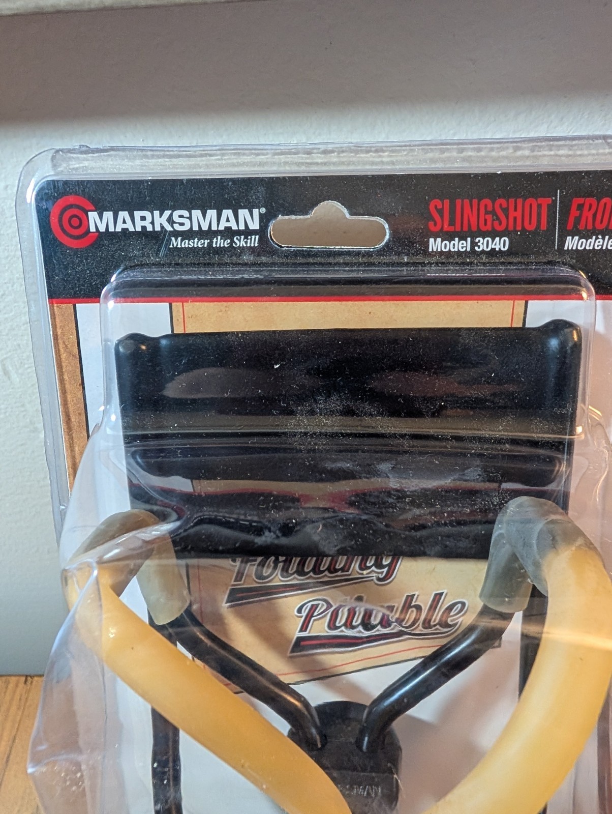 Marksman Pack-A-Long Folding Slingshot 3040 Hiking Survival NEW in Package