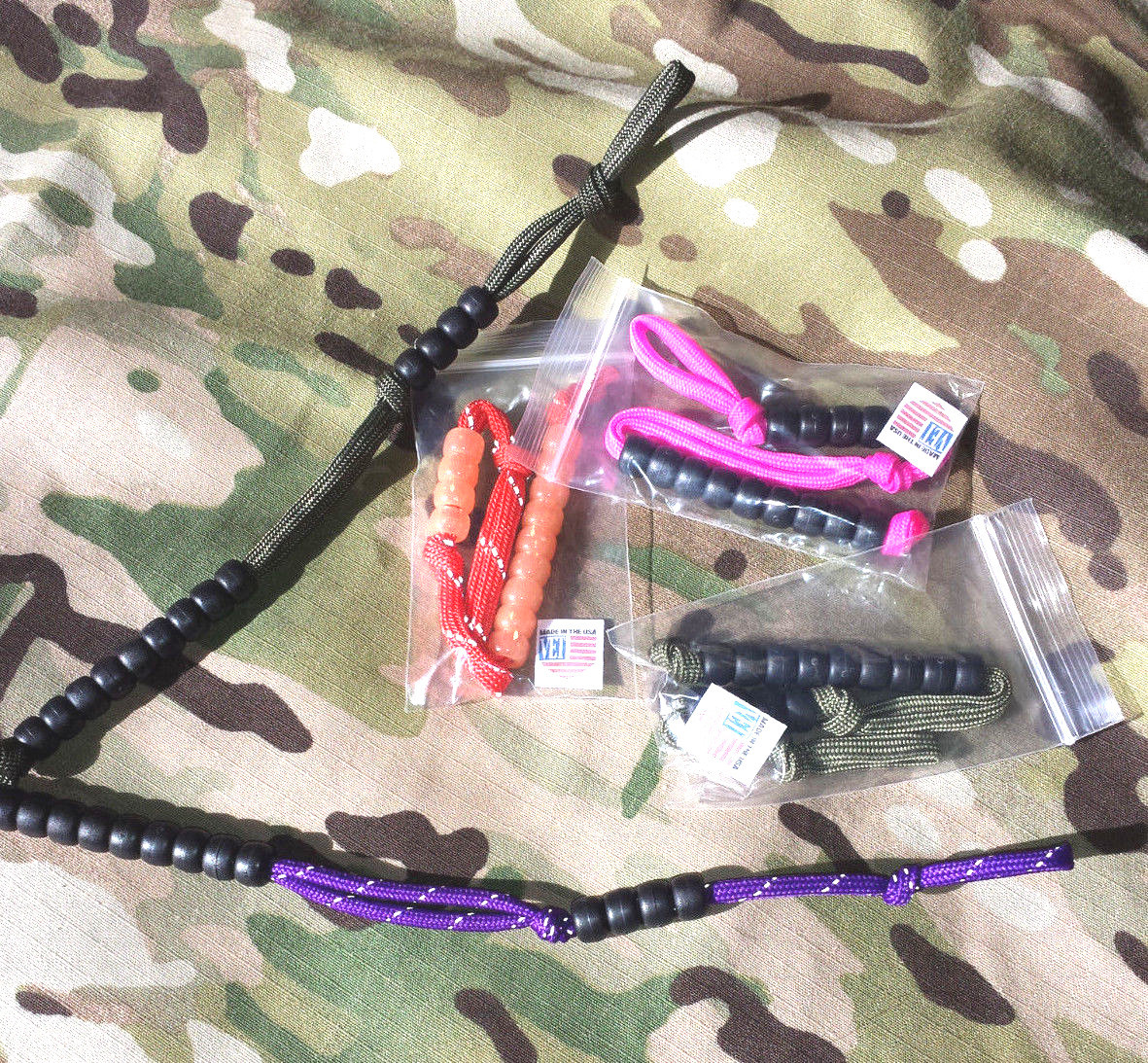 U pick 270 COLORS Ranger Pace Count Beads 5000 meters US Veteran Made in USA
