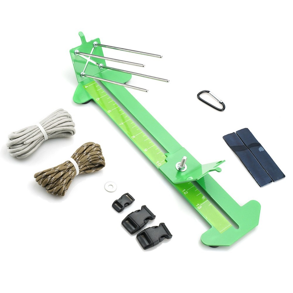 For DIY Bracelet Making Adjustable Metal Rope Braiding Tool for Crafts