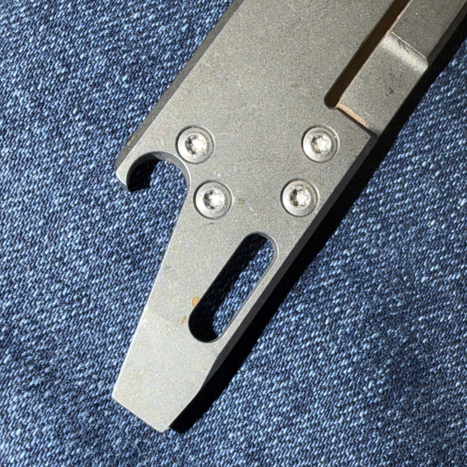 Rexford RUT One Of The First Generation Pieces. Titanium With KYDEX Neck Lanyard