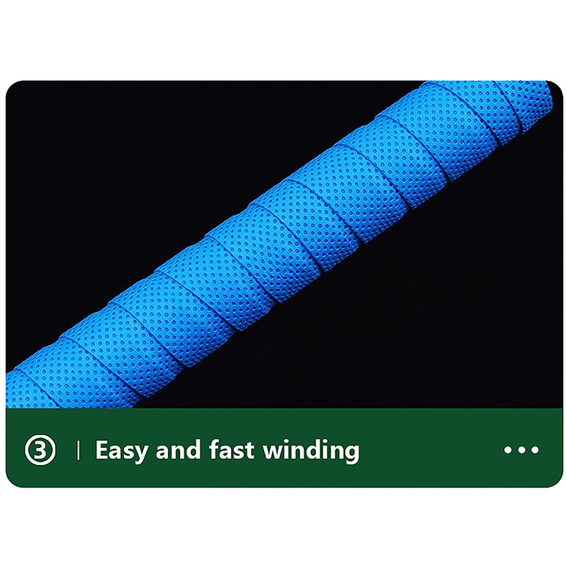 1Pc Dry Tennis Racket Grip Anti-skid Sweat Absorbed Wraps Taps Badminton Grips