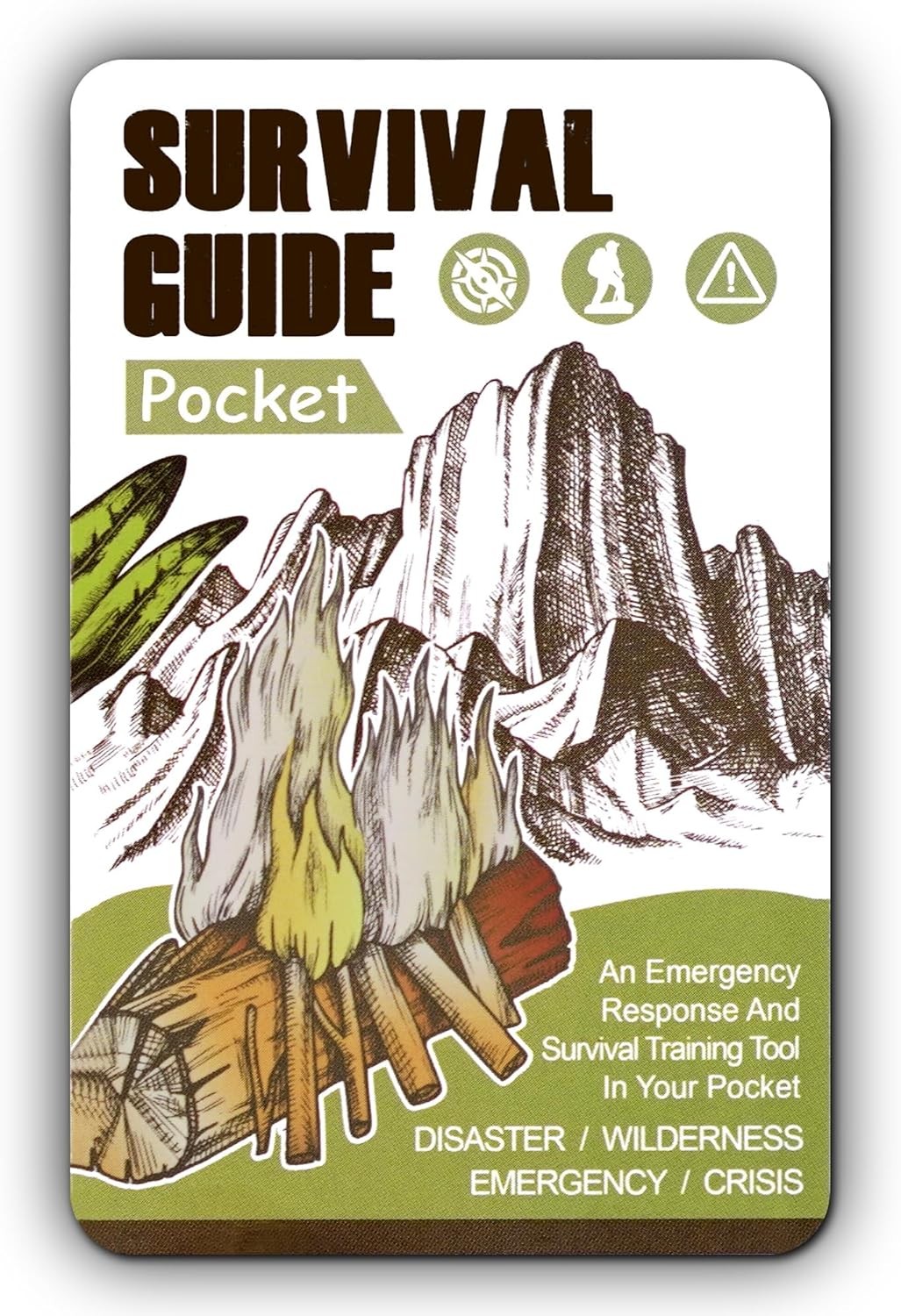 Emergency Survival Guide Pocket Size Book
